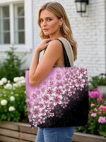 Floral Tote Bag for Women – Stylish Large Capacity - Image 2