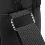 Men's Black Water - Resistant Messenger Bag, Laptop - Image 9