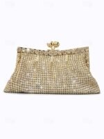 Women's Green Sage Rhinestone Clutch Purse – Vintage