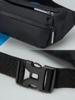 Men's Waterproof Fanny Bag Waist Bag with Reflective Strips - Image 8