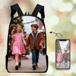 Custom Photo Kids Backpack for Back to School – Personalized