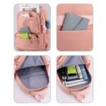 Girls' Large Capacity School Backpack with Luggage Strap - Image 9