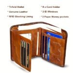 Women's RFID Blocking Faux Leather Wallet – Large - Image 24