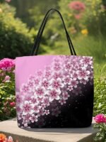 Floral Tote Bag for Women – Stylish Large Capacity