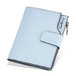 Women's Purple Faux Leather Bifold Wallet – Stylish - Image 18