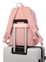 Waterproof Teen Girls Backpack with Pendant Coin Purse - Fashion - Image 6