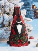 Men's Christmas Sling Bag - Polyester, Multi-Pattern - Image 14
