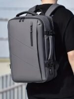 Men's Expandable Waterproof Business Backpack – - Image 13