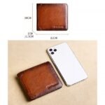 Men's RFID Blocking Bifold Wallet, Genuine Leather Slim - Image 5