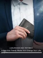 Men's RFID-Blocking Wallet – Premium Cowhide Leather with - Image 2