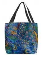 Floral Tote Bag for Women – Stylish Large Capacity - Image 14