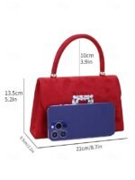 Women's Clutch Evening Bag Shoulder Bags Polyester Party - Image 7