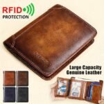 Women's RFID Blocking Faux Leather Wallet – Large - Image 16
