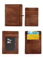 Men's RFID Blocking Bifold Wallet with Removable Card - Image 4
