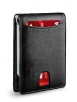 Men's RFID-Blocking Wallet – Premium Cowhide Leather with - Image 13