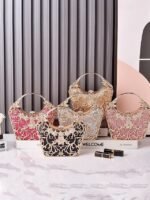 Women's Glitter Evening Handbag – Multiple Colors, - Image 5