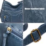 Women's Vintage Brown Faux Leather Shoulder Bag – Boho - Image 7