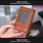 Men's Women's Wallet Credit Card Holder Wallet PU - Image 4