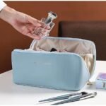 Women's Handbag Makeup Bag Cosmetic Bag PU Leather Travel - Image 15