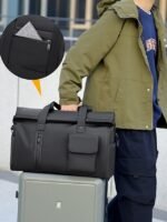 Men's Waterproof Polyester Duffel Bag – Multi-functional - Image 4