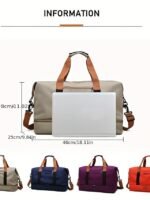 Women's Stylish Sporty Travel Tote Bag with Sneaker - Image 17