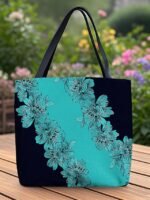 Floral Tote Bag for Women – Stylish Large Capacity - Image 4