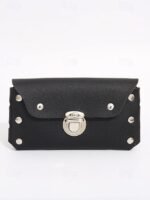 Men's Faux Leather Belted Mobile Waist Bag with Secure Lock - Image 10