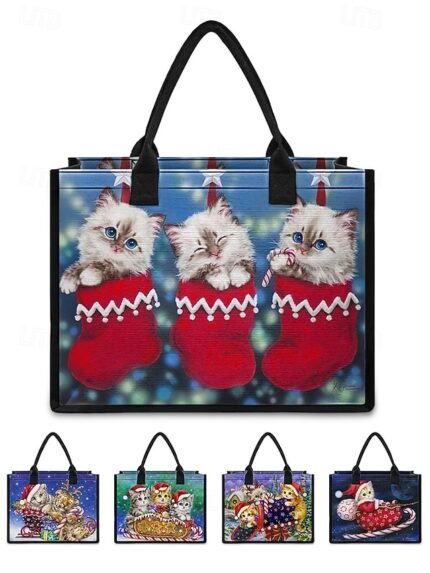 Women's Christmas Tote Bag – Featuring Kayomi