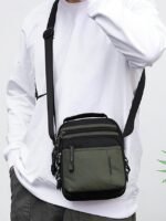 Men's Water-Resistant Nylon Crossbody Messenger Bag – - Image 2