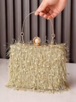 Women's Christmas Party Handbag – Elegant Red & Green - Image 15