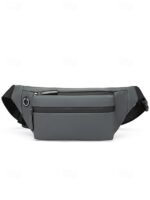 Men's Waterproof Fanny Bag Waist Bag with Reflective Strips - Image 11