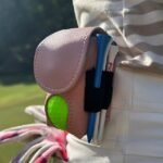 Portable Leather Golf Ball Holder Pouch – Compact Golf Tee