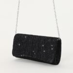 Women's Silver Glitter Evening Clutch Purse – Elegant - Image 8