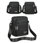 Lightweight Waterproof Nylon Crossbody Bag for Commuting, - Image 5