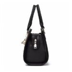 Women's Elegant Blue Handbag with Removable Strap and - Image 5