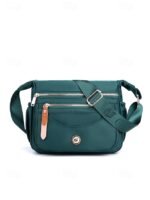 Women's Nylon Crossbody Bag with Multiple Pockets, - Image 15