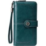 Women's RFID Blocking Faux Leather Wallet – Large - Image 7