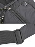 Men's Waterproof Nylon Sling Bag Crossbody Bag – - Image 9