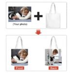 Men's Women's Kid's Tote Shoulder Bag Canvas Tote - Image 7