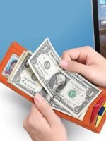 Men's RFID-Blocking Wallet – Premium Cowhide Leather with - Image 6