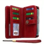 Women's RFID Blocking Faux Leather Wallet – Large - Image 12