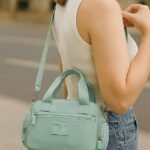 Women's Water-Repellent Nylon Shoulder Bag – Lightweight