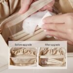 Women's Handbag Makeup Bag Cosmetic Bag PU Leather Travel - Image 8