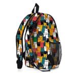 Women's Backpack Large Capacity Cat Animal Print Backpack - Image 6