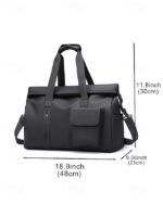 Men's Waterproof Polyester Duffel Bag – Multi-functional - Image 14