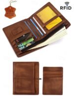 Men's RFID Blocking Bifold Wallet with Removable Card - Image 2