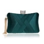 Women's Clutch Evening Bag Wristlet Clutch Bags Silk Party - Image 19