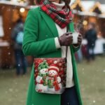 Women's Christmas Snowman Crossbody Bag -  Snowman and - Image 9