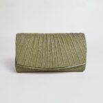 Women's Glitter Evening Clutch Purse – Elegant Metallic