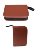 Portable Golf Accessories Organizer – Leather Travel Case with - Image 7